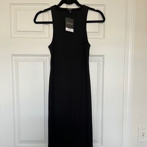 NWT TOPSHOP BLACK TANK TOP DRESS